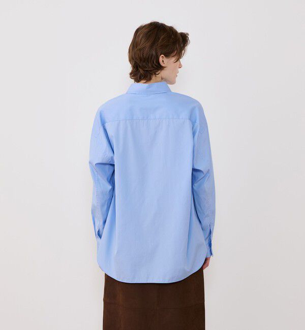 GALERIE VIE「スムースドライコットン メンズライクシャツ」|シャツ・ブラウス|