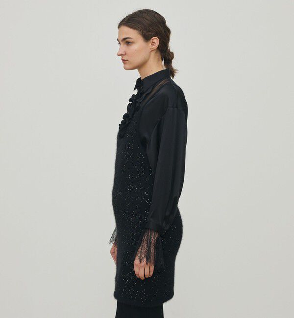 DES PRES「フォックスカシミヤ キャミソールドレス」|ワンピース|