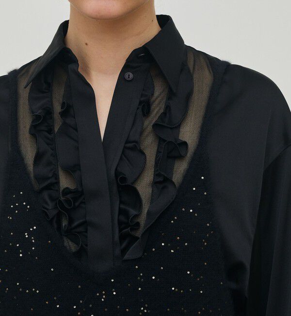 DES PRES「フォックスカシミヤ キャミソールドレス」|ワンピース|