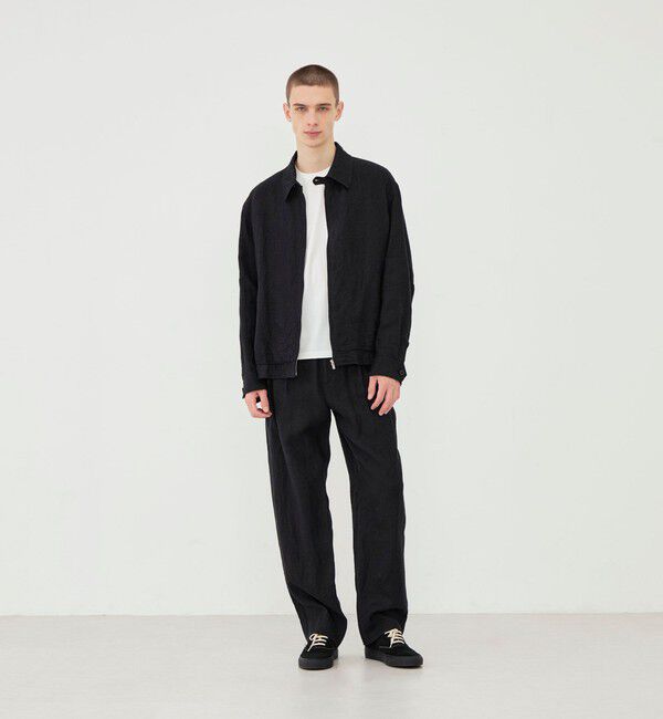 GALERIE VIE「ブラッシュドリネン ツータックイージーパンツ」|その他|