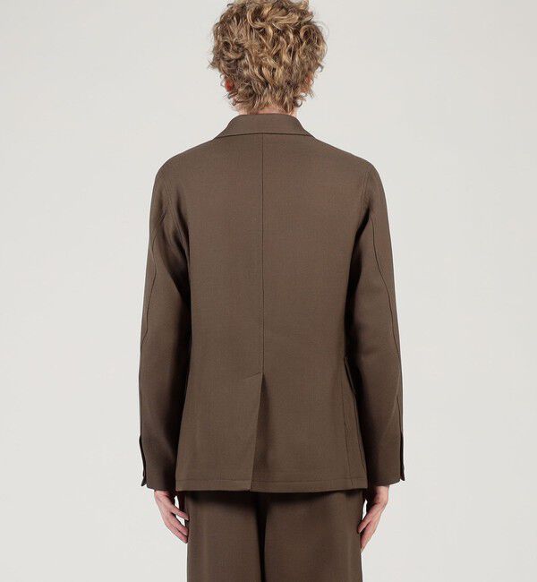 TOMORROWLAND MENS「ウールギャバジン ダブルブレステッド 4Bジャケット」|テーラードジャケット|