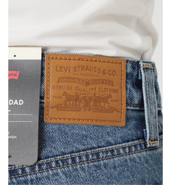 SLOBE IENA「Levi&rsquo;s/リーバイス SLOBE別注 BAGGY DAD BARREL デニムパンツ」|デニム|