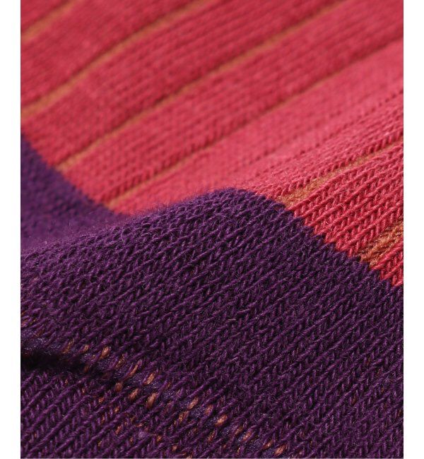 EDIFICE「THE ROLE DESIGN (ザ ロールデザイン) BICOLOR RIB WOMENS RLD-666-239021」|ソックス|