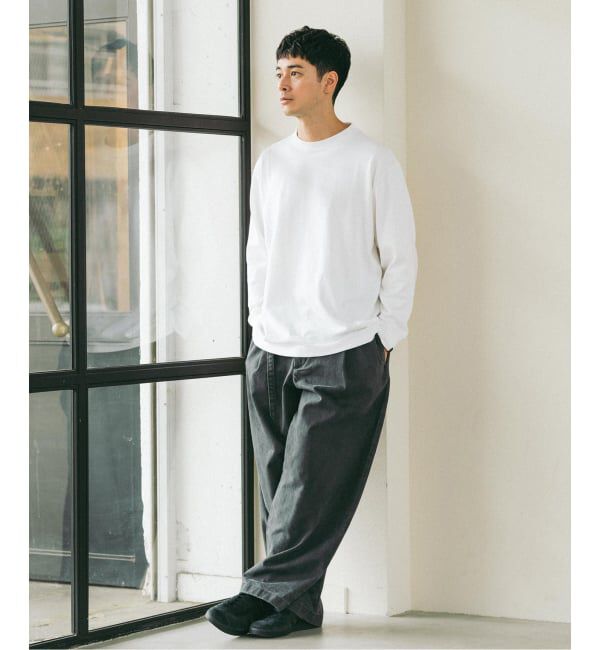 EDIFICE「LOOPWHEELER for LOWERCASE ツリテンジク ロングスリーブ」|Tシャツ・カットソー|