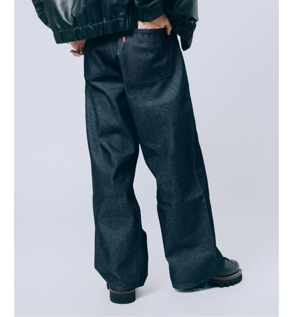 EDIFICE「LEVI&rsquo;S(R)/リーバイス(R) 別注 TWISTED BELTED デニムパンツ (L30)」|デニム|