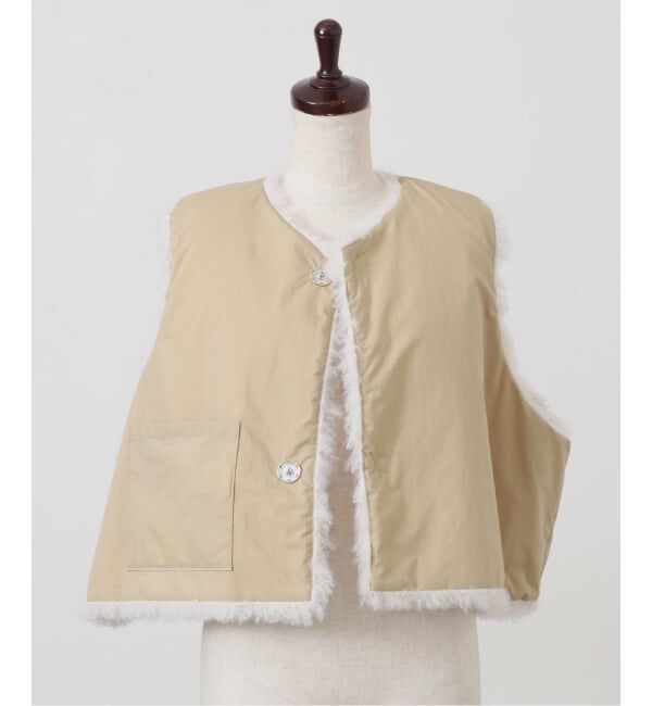 journal standard luxe「カーリーショートベスト」|ダウンベスト・ベスト|