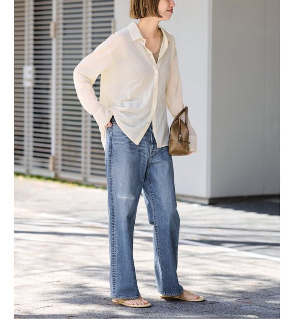 FRAMeWORK「≪追加≫NEWデニムストレートパンツ」|デニム|