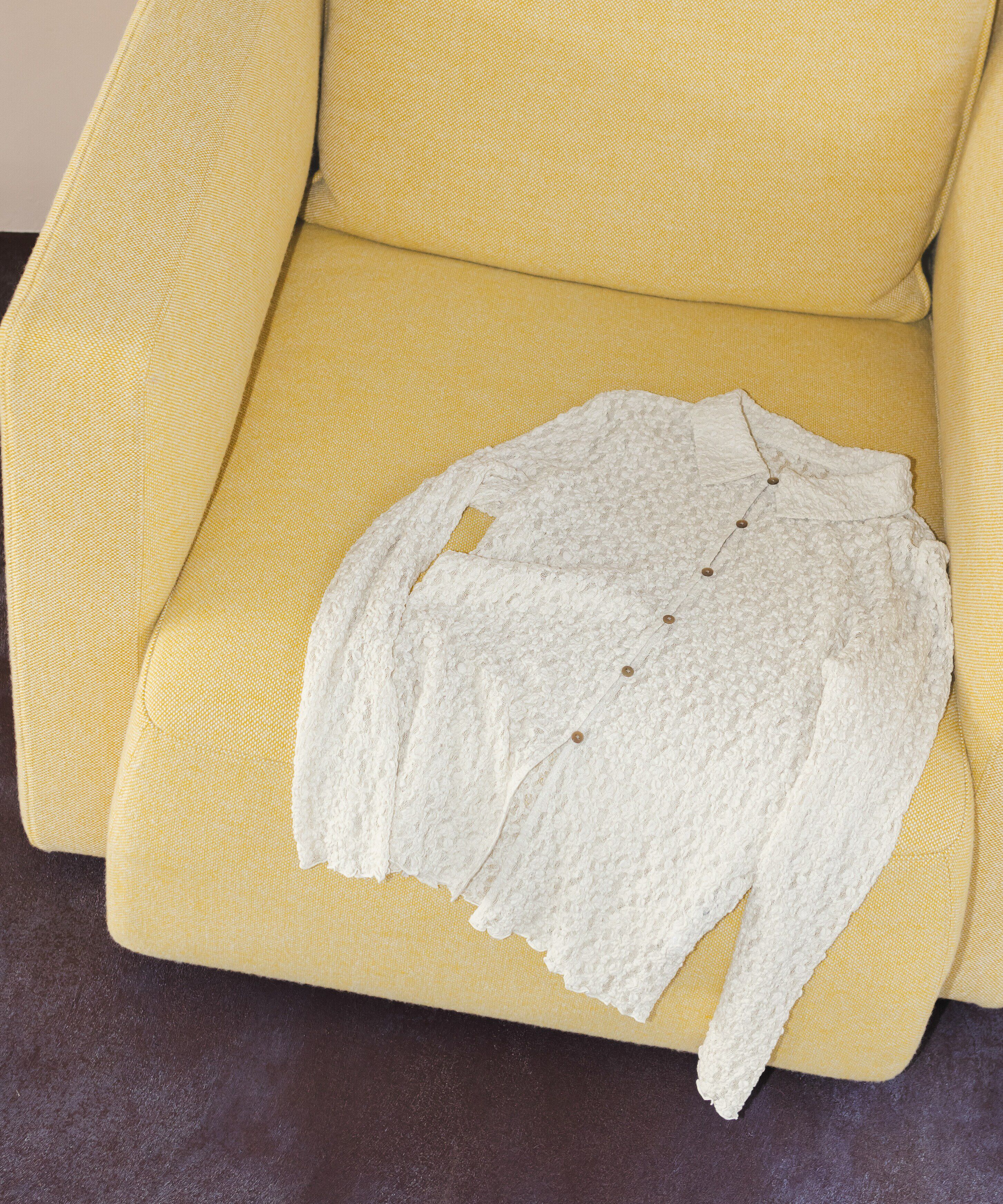 nano･universe「シュリンクレースシャツ」|シャツ・ブラウス|