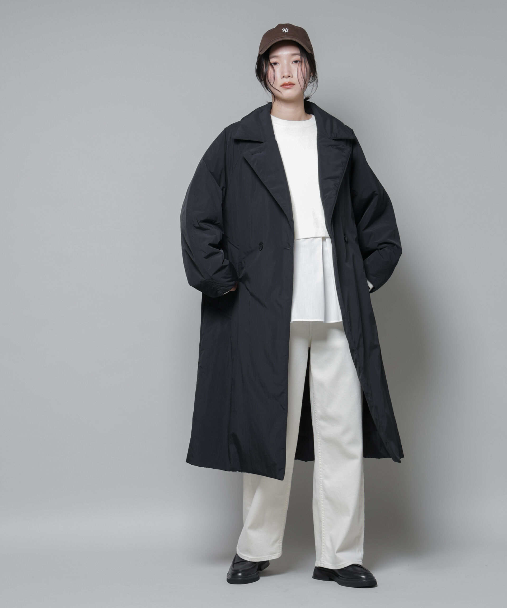 nano･universe「ETHERMALOFT(R)AEROGEL 中綿リバーシブルコート」|その他|