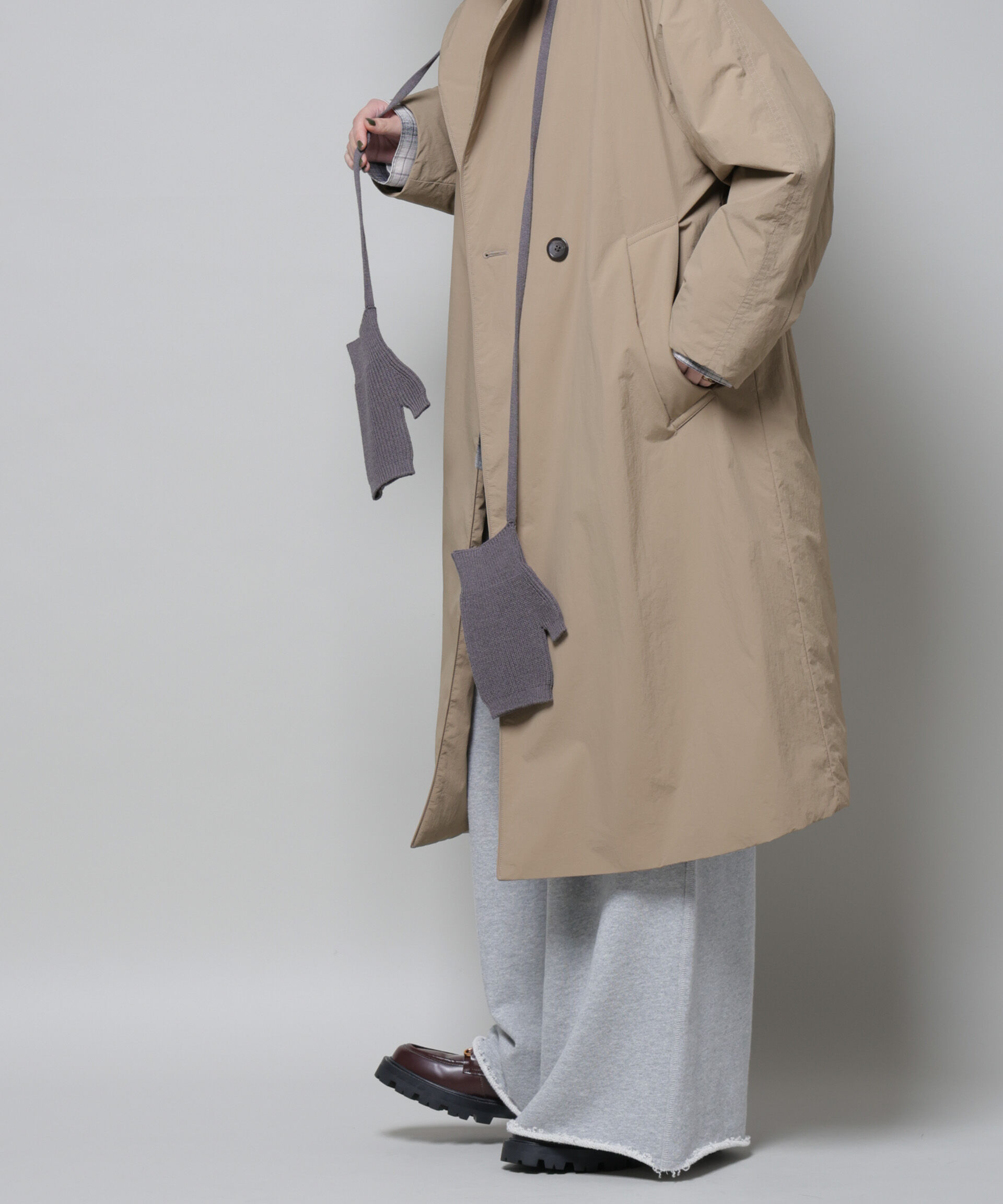 nano･universe「ETHERMALOFT(R)AEROGEL 中綿リバーシブルコート」|その他|