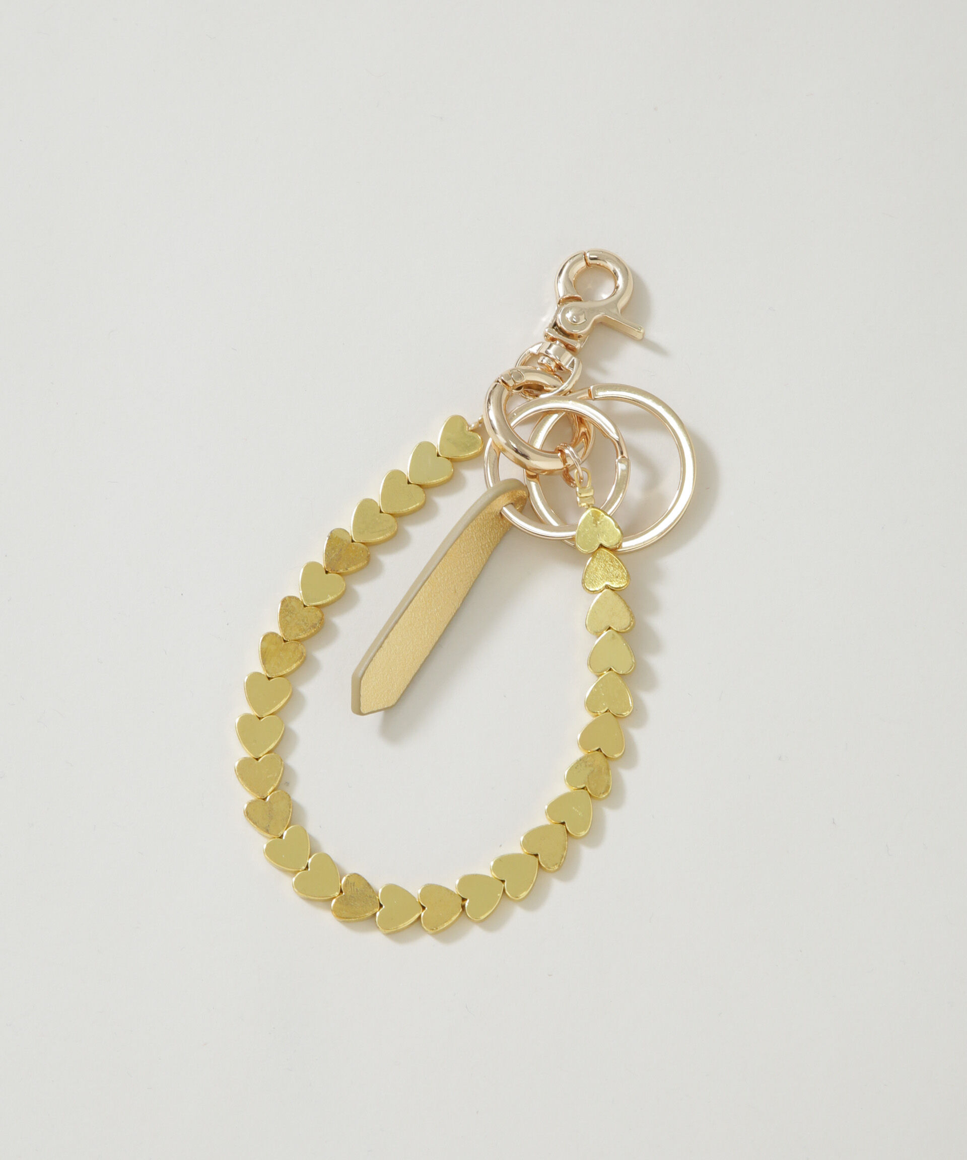 nano･universe「HASHIBAMI/ヘマタイト ハート スマホハンドストラップ」|その他|