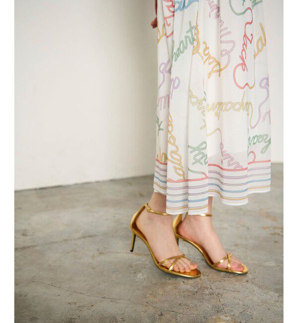 Diagram「ロープロゴプリントワンピース」|ワンピース|