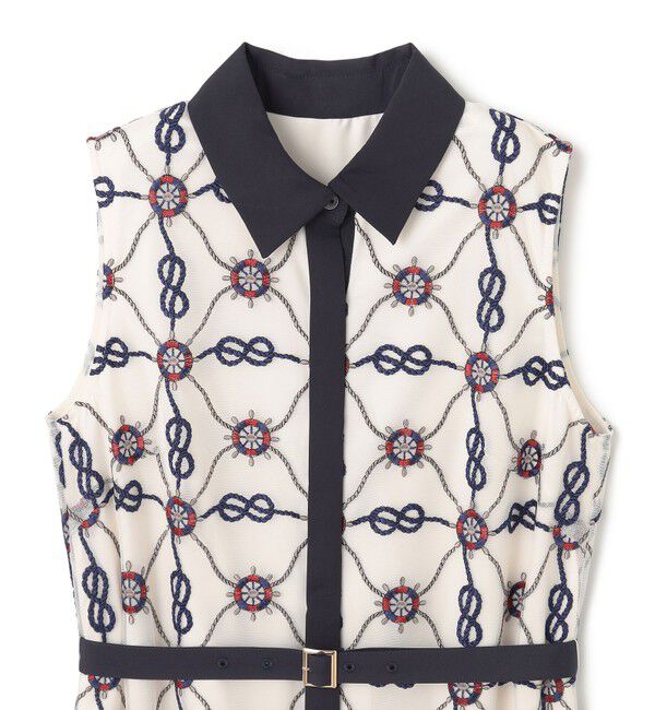 Diagram「マリン刺繍チュールワンピース」|ワンピース|