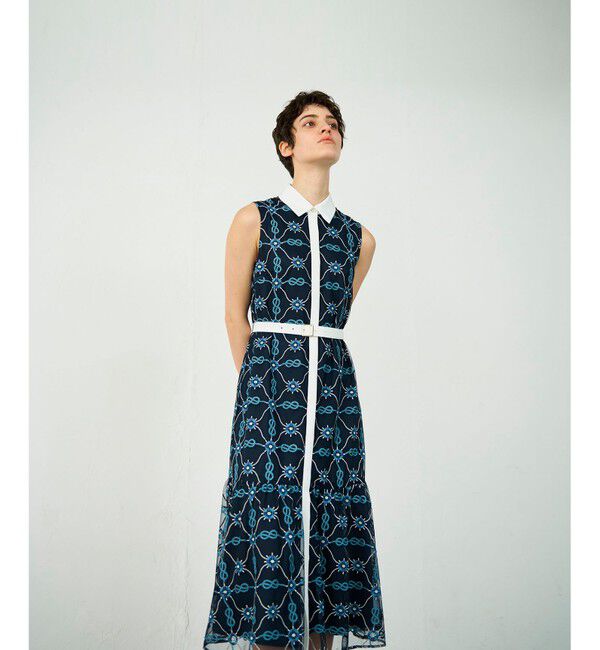 Diagram「マリン刺繍チュールワンピース」|ワンピース|