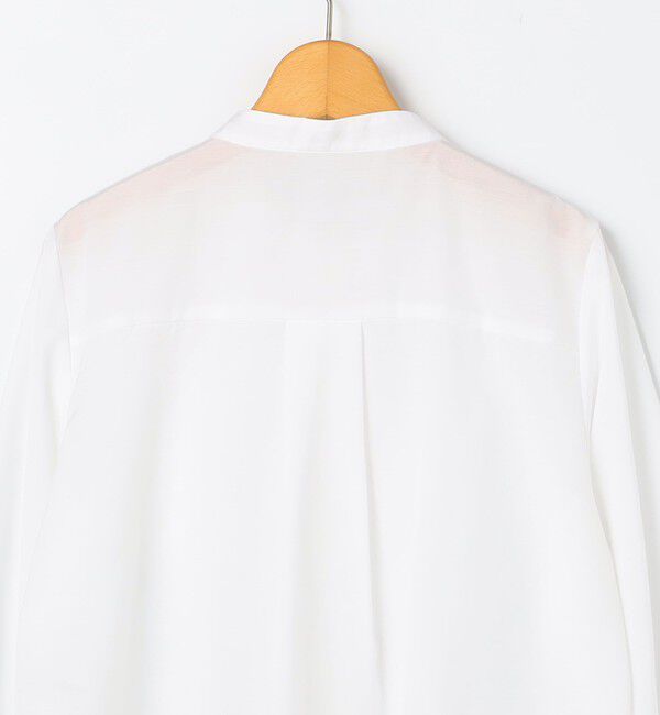 NOLLEY'S「ウォッシャブル前チュールフリルブラウス」|シャツ・ブラウス|