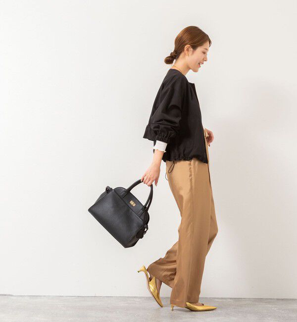 NOLLEY'S「ウォッシャブルジップアップブルゾン」|ブルゾン・スタジャン|