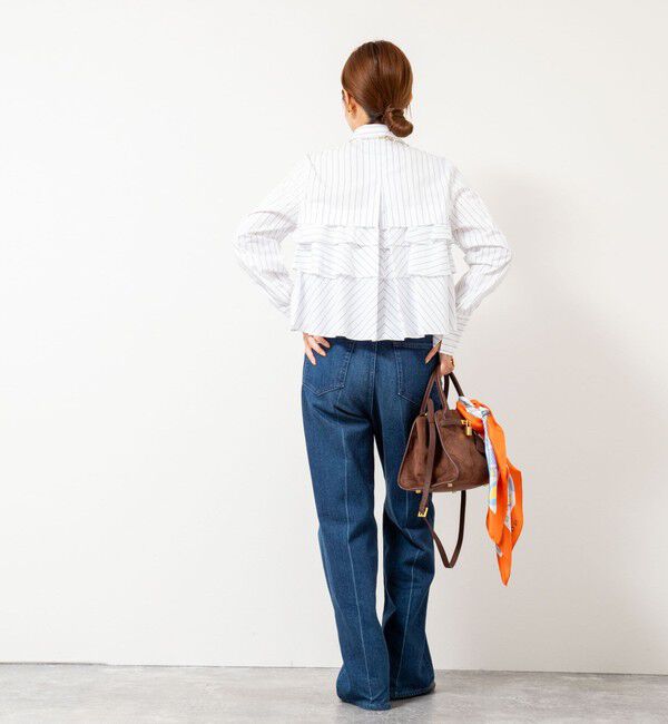 NOLLEY'S「【MARILYN MOON/マリリーンムーン】layered raffle blouse」|シャツ・ブラウス|