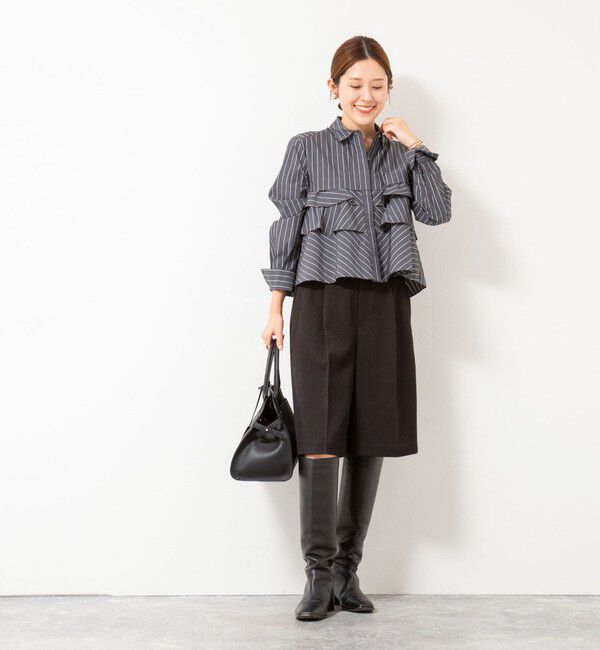 NOLLEY'S「【MARILYN MOON/マリリーンムーン】layered raffle blouse」|シャツ・ブラウス|