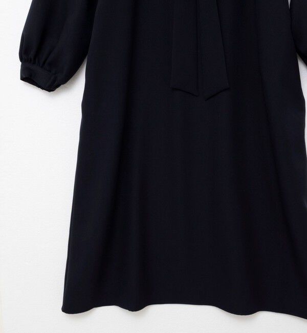 NOLLEY'S「ウォッシャブル2WAYリボンギャザーワンピース」|ワンピース|