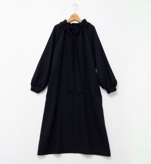 NOLLEY'S「ウォッシャブル2WAYリボンギャザーワンピース」|ワンピース|