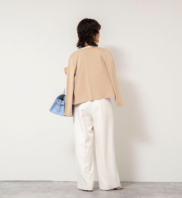 NOLLEY'S sophi「ウォッシャブルWウエストワイドパンツ」|その他|