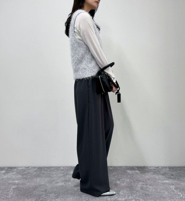 fredy emue「【累計販売数4万本突破！】とろみツイルストレートイージーパンツ」|チノ|