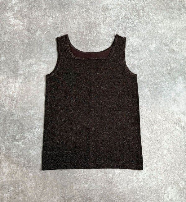 fredy emue「ラメニットタンクトップ」|タンクトップ|