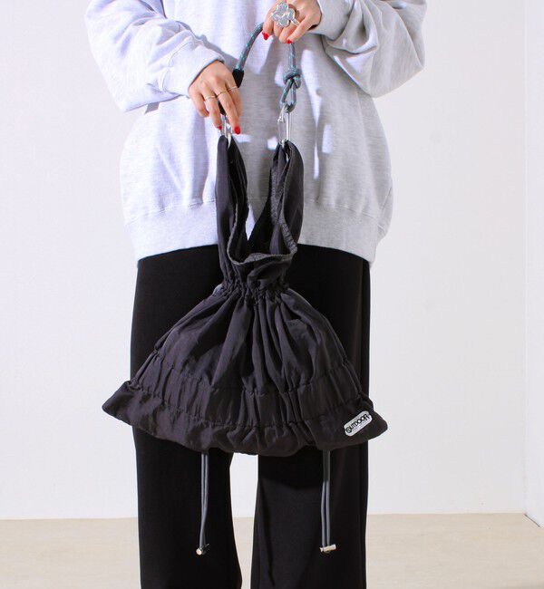 GLOSTER「【昨年即完アイテムが再登場！】【UNISEX】別注 OUTDOOR ドロストショッパーバッグ」|ショルダー・メッセンジャー|