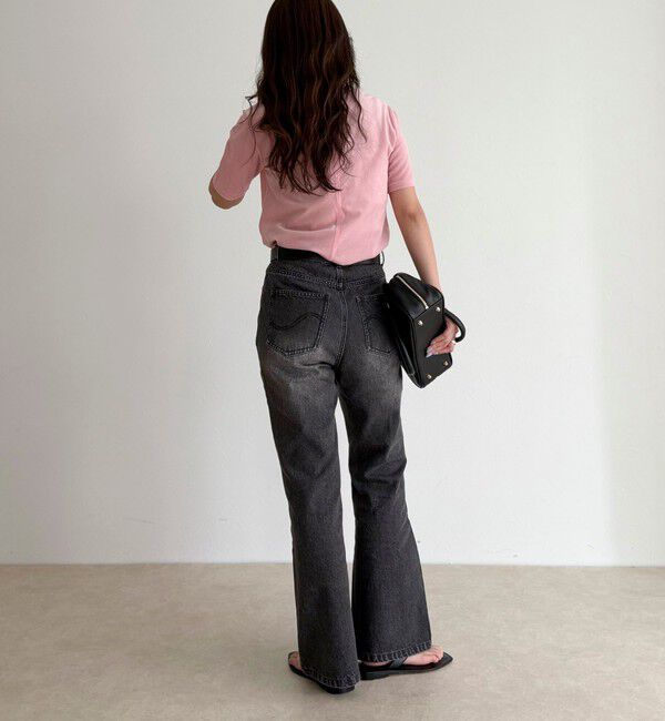 fredy emue「ベロア半袖Tシャツ」|Tシャツ・カットソー|