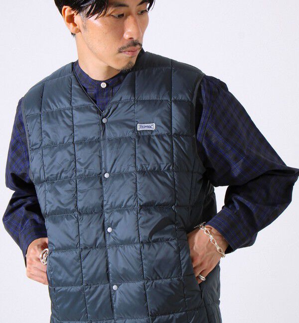 GLOSTER「【UNISEX/4サイズ/6色展開】FREDYMAC別注 TAION ベーシックインナーダウンベスト」|ダウンベスト・ベスト|