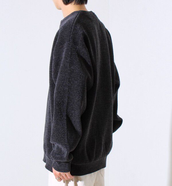 GLOSTER「【昨年人気アイテム再登場！チクチクしないニット】モールバックボーダー ヘンリーネックニット」|ニット・セーター|