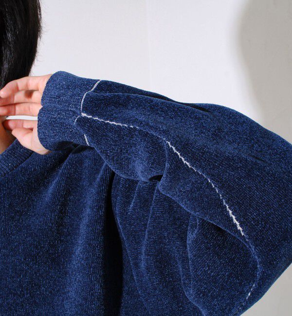 GLOSTER「【昨年人気アイテム再登場！チクチクしないニット】モールダブルフェイス プルオーバーニット」|ニット・セーター|