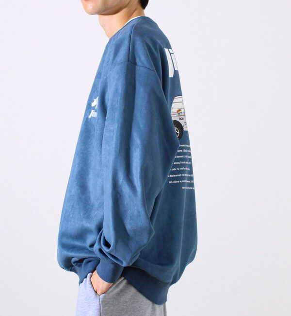 GLOSTER「【ロングセラーコラボ】ジムニー&times;GLOSTER フェイクスエードプルオーバー」|スウェット・ジャージ|