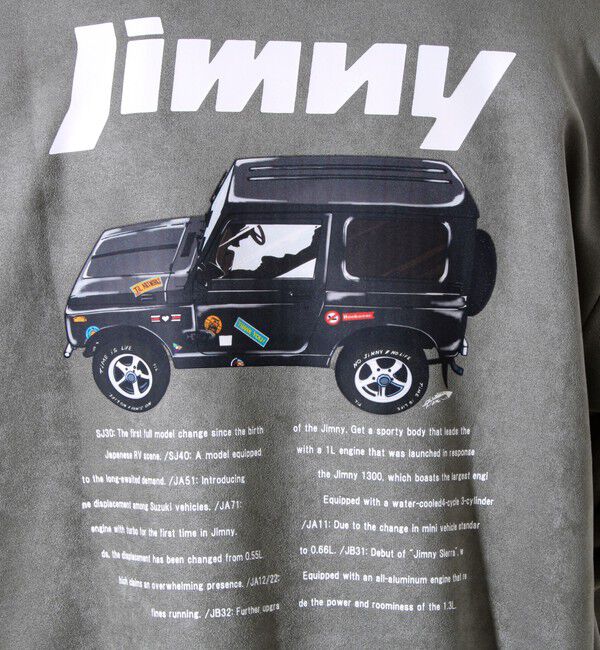 GLOSTER「【ロングセラーコラボ】ジムニー&times;GLOSTER フェイクスエードプルオーバー」|スウェット・ジャージ|