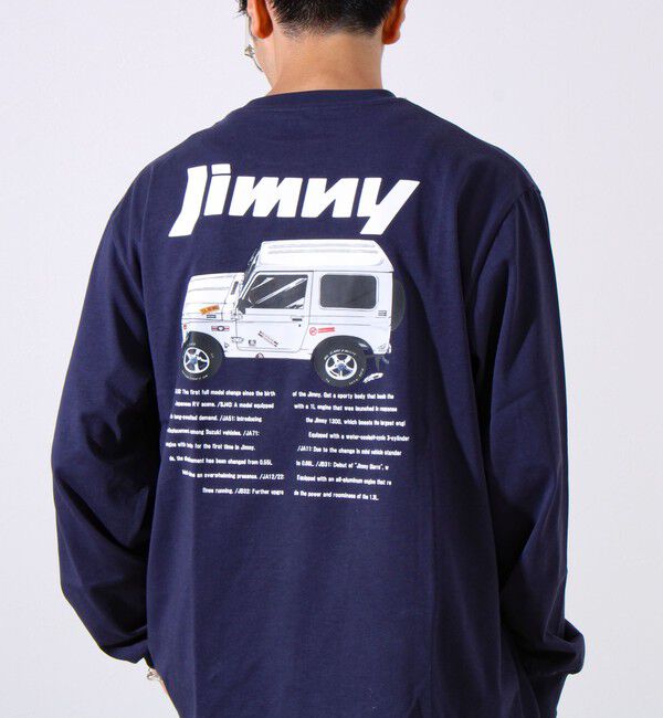 GLOSTER「【ロングセラーコラボ】ジムニー&times;GLOSTER 長袖プリントTシャツ」|Tシャツ・カットソー|