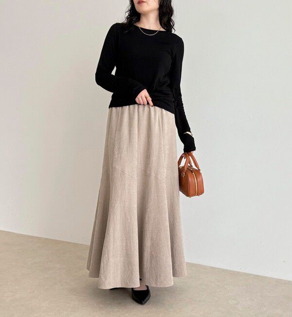 fredy emue「ウールブレンドシアーロンTシャツ」|Tシャツ・カットソー|