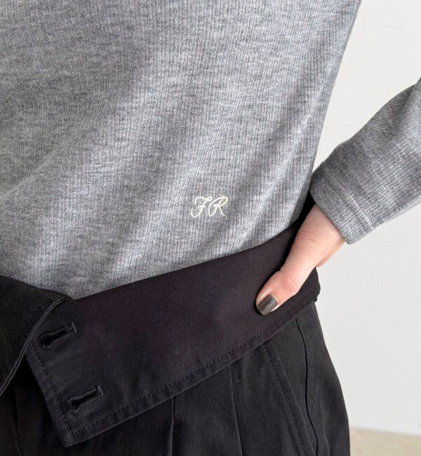 fredy emue「起毛テレココンパクトプルオーバー」|Tシャツ・カットソー|