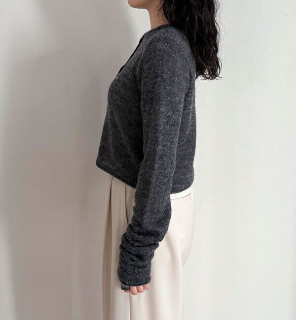 fredy emue「モヘヤ混ビスチェカーディガン」|カーディガン|