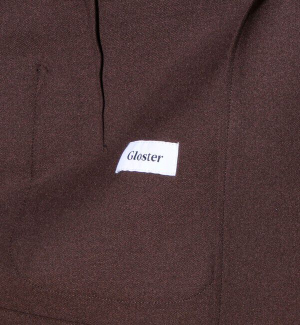 GLOSTER「【オンオフ兼用の大人カジュアルジャケット】両面起毛 ストレッチジャケット」|テーラードジャケット|