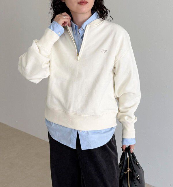 fredy emue「ハーフジップ裏毛スウェット」|スウェット・ジャージ|