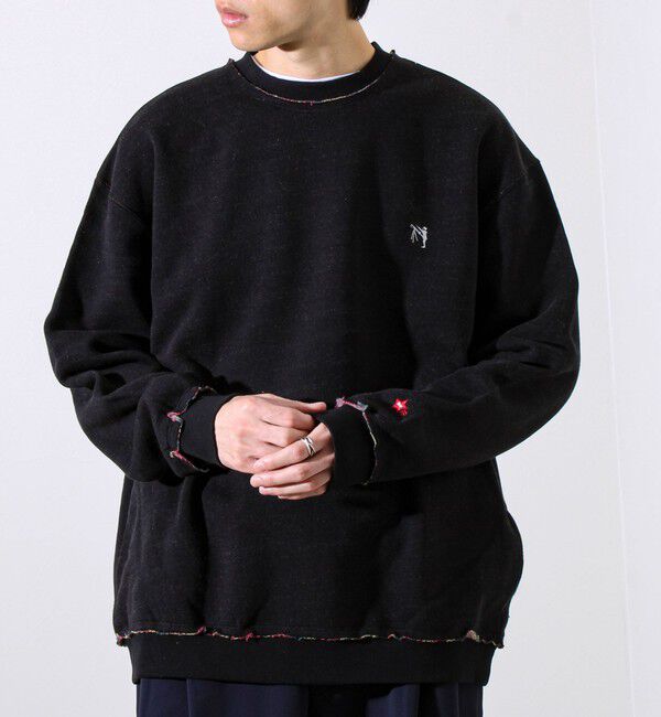 GLOSTER「【BOY BACK FANCYシリーズ】 スウェットプルオーバー」|スウェット・ジャージ|