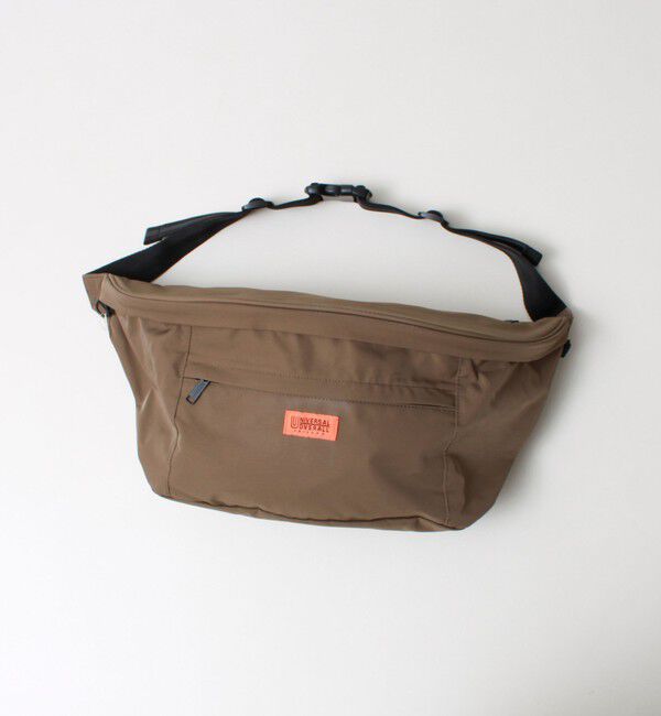 GLOSTER「【UNIVERSAL OVERALL】BIG HIP PACK」|ショルダー・メッセンジャー|ベージュ