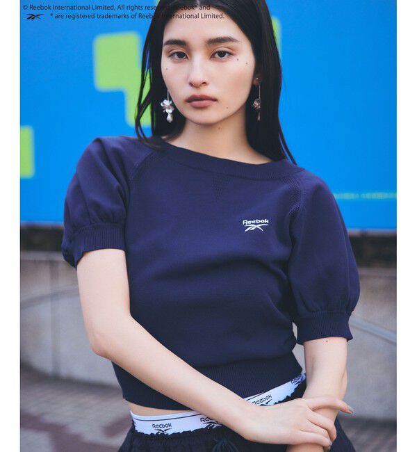 VIS「【Reebok】VIS別注コンパクトニットプルオーバー」|ニット・セーター|