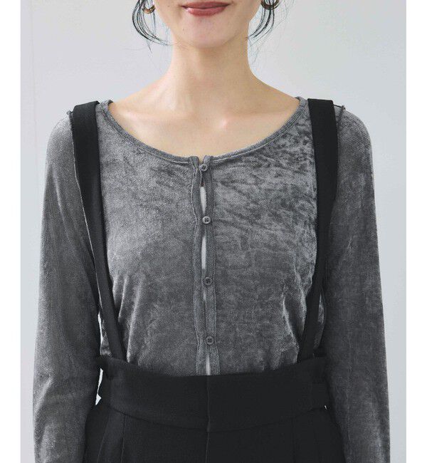 VIS「サスペンダー付き2WAYワイドパンツ」|チノ|