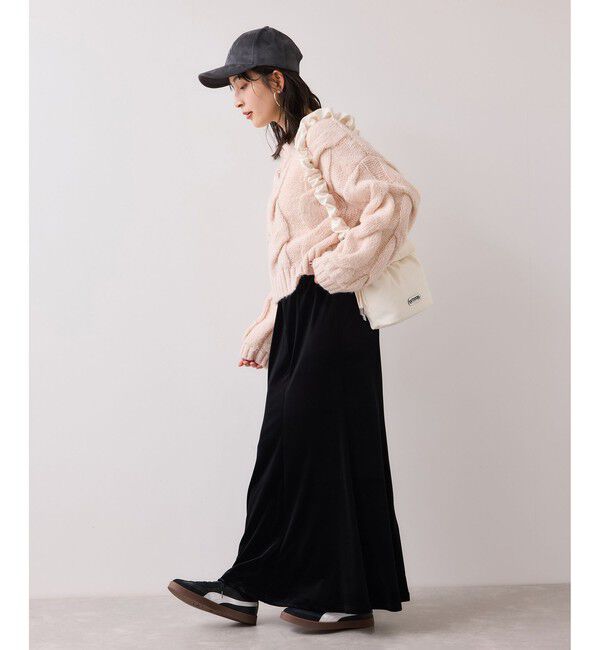 VIS「ケーブルコンパクトニット」|ニット・セーター|