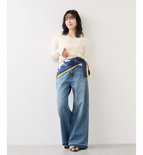 VIS「バギーワイドデニムパンツ」|デニム|