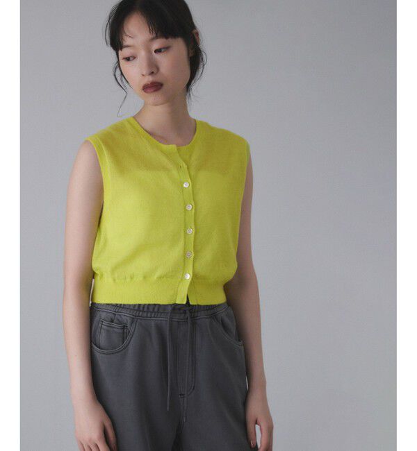 ADAM ET ROPE'「モヘアミックスセットニットカーディガン」|カーディガン|