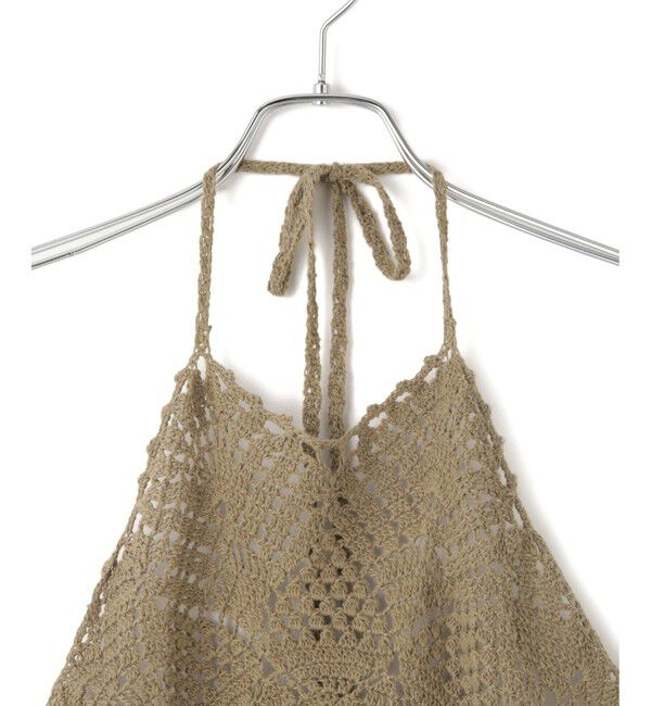 ADAM ET ROPE'「クロシェニットビスチェ」|キャミソール|