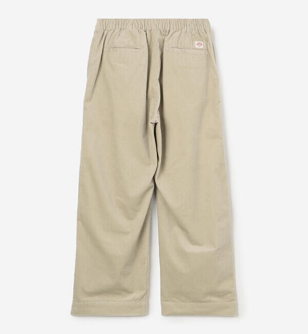 DANTON「DANTON | コーデュロイ イージークロップドパンツ WOMEN」|チノ|