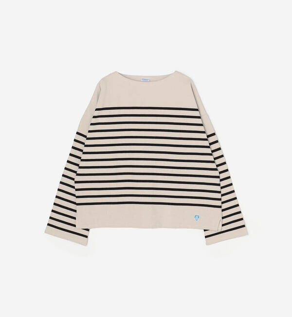 ORCIVAL「ORCIVAL | ラッセル ワイドセーラーTシャツ WOMEN」|Tシャツ・カットソー|GREY系1